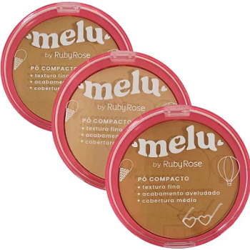 Po Compacto Melu BOX C/ 24 Un Ruby Rose