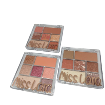 Paleta de Sombras Eyeshadow BOX C/24 Un Miss Lara