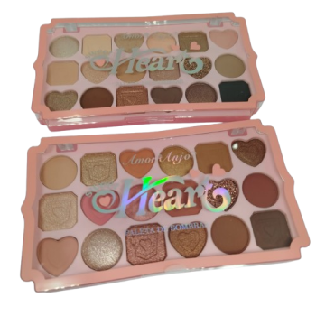 Paleta de Sombras Sweet Heart BOX C/12 Un Amor Anjo