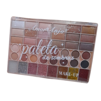 Paleta de Sombras com Glitter BOX C/12 Un Amor Anjo