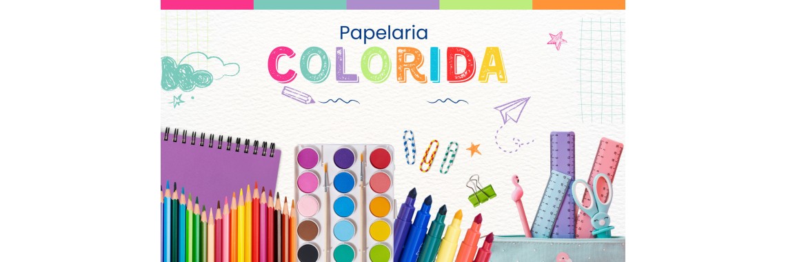 Papelaria Colorida
